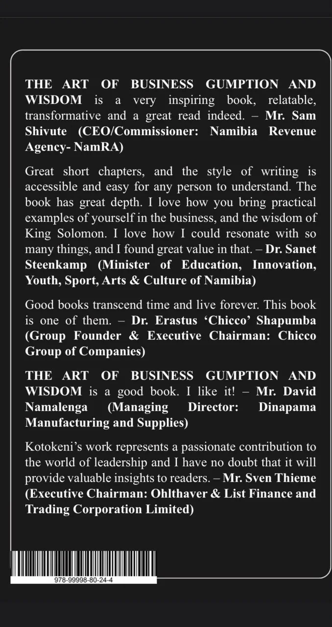 Reader Endorsements